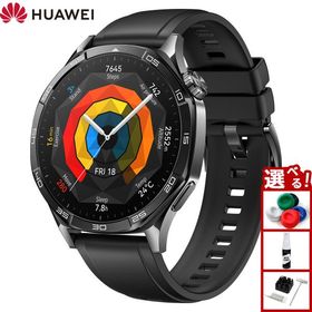 ファーウェイ HUAWEI スマートウォッチ WATCH GT5 46mm VLI-B19-BK ブラック 腕時計 メンズ レディース