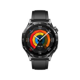 【長期保証付】HUAWEI ファーウェイ HUAWEI WATCH GT 5 46mm ブラック シリコンバンド HWGT546MMBK