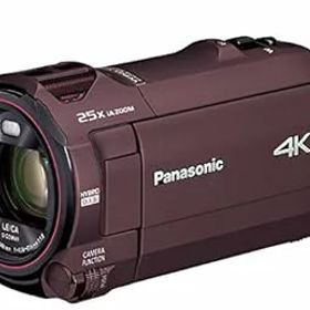 【中古】パナソニック 4K ビデオカメラ VX992M 64GB 光学20倍ズーム カカオブラウン HC-VX992M-T