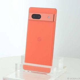 〔中古〕GOOGLE(グーグル) Google Pixel 7a 128GB コーラル GA04438-JP SIMフリー〔276-ud〕