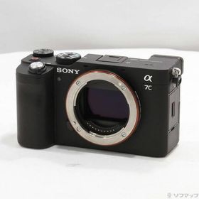 〔中古〕SONY(ソニー) α7C ボディ ブラック ILCE-7C B〔262-ud〕