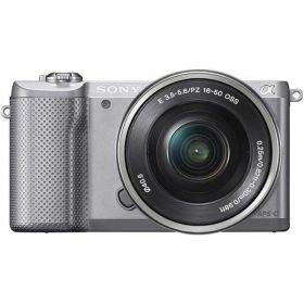 【中古】ソニー SONY α5000 パワーズームレンズキット シルバー