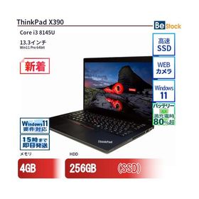 中古 ノートパソコン Lenovo レノボ ThinkPad X390 20Q0000BJP Core i3 メモリ：4GB 6ヶ月保証