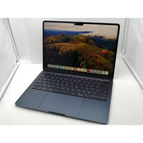 【中古】Apple MacBook Air 13インチ M3(CPU:8C/GPU:8C) 8GB/256GB ミッドナイト MRXV3J/A (13インチ, M3, 2024)【新宿2】保証期間１ヶ月【ランクB】