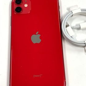 【モバイルBOX】新品同様 電池100% SIMフリー iPhone 11 64GB レッド