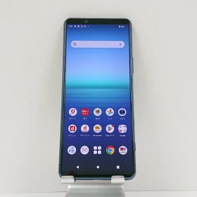 Xperia 5 II SO-52A docomo ブルー 送料無料 本体 c07127 【中古】
