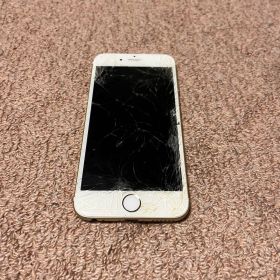 iPhone 6 ゴールド 本体 画面割れ