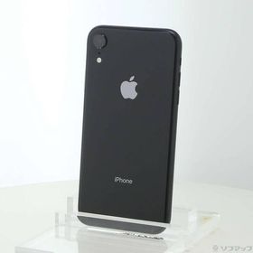 〔中古〕Apple(アップル) iPhoneXR 64GB ブラック MT002J／A SoftBank〔262-ud〕