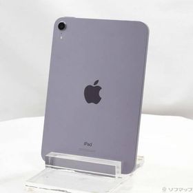 〔中古〕Apple(アップル) iPad mini 第6世代 256GB パープル MK7X3J／A Wi-Fi〔258-ud〕