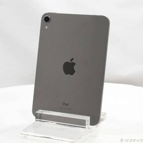 〔中古〕Apple(アップル) iPad mini 第6世代 256GB スペースグレイ MK7T3J／A Wi-Fi〔258-ud〕