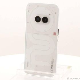 〔中古〕Nothing Nothing Phone (2a) 128GB ミルク A10400066 SIMフリー〔269-ud〕