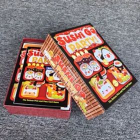 【新商品】【即日発送】Sushi Go!Party！ カードゲーム 2-5人用 スシゴー ボードゲーム英語版