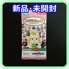 ニンテンドースイッチ(Nintendo Switch)の新品 未開封 どうぶつの森 amiiboカード 第4弾 1パック(その他)