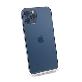 【全額返金保証】【最速発送】 iPhone 12 Pro 128GB パシフィックブルー au 白ロム 美品 動作確認済 80%