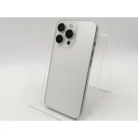 【中古】Apple SoftBank 【SIMフリー】 iPhone 13 Pro 128GB シルバー MLUF3J/A【千葉】保証期間1ヶ月【ランクC】