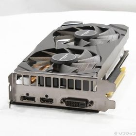 〔中古〕KuroutoShikou(玄人志向) GALAKURO GAMING GG-GTX1660Ti-E6GB／DF〔305-ud〕