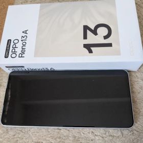 【送料込】【ほぼ新品】OPPO Reno13 A ライトブルー 本体