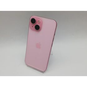 【中古】Apple 国内版 【SIMフリー】 iPhone 15 128GB ピンク MTMJ3J/A【吉祥寺】保証期間１ヶ月【ランクB】