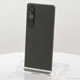 〔中古〕SONY(ソニー) Xperia 1 V 512GB カーキグリーン XQ-DQ44 SIMフリー〔377-ud〕