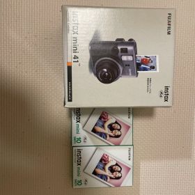 FUJIFILM instax mini 41 ブラック 本体 2フィルム付き