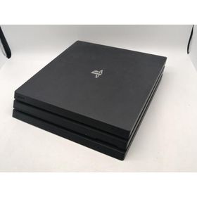 【中古】SONY PlayStation4 Pro ジェット・ブラック 2TB CUH-7200CB01【秋葉2号】保証期間１ヶ月【ランクC】