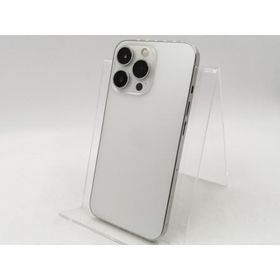 【中古】Apple SoftBank 【SIMフリー】 iPhone 13 Pro 128GB シルバー MLUF3J/A【千葉】保証期間１ヶ月【ランクC】