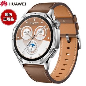 ファーウェイ HUAWEI スマートウォッチ WATCH GT5 46mm VLI-B19-BRW ブラウン 腕時計 メンズ レディース