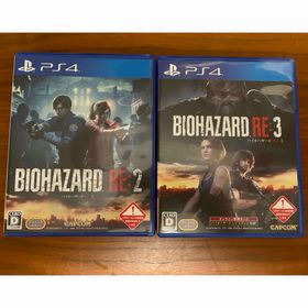 カプコン(CAPCOM)のバイオハザード RE:2、RE:3(家庭用ゲームソフト)