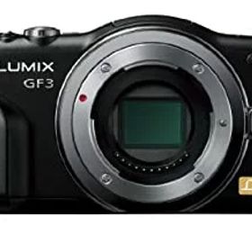 【中古】パナソニック ミラーレス一眼カメラ LUMIX GF3 ボディ エスプリブラック DMC-GF3-K