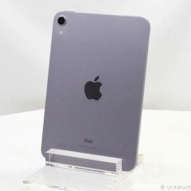 【中古】Apple(アップル) iPad mini 第6世代 256GB パープル MK7X3J／A Wi-Fi 【305-ud】