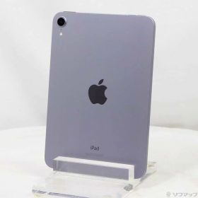 【中古】Apple(アップル) iPad mini 第6世代 256GB パープル MK7X3J／A Wi-Fi 【305-ud】