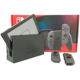 【Nintendo】ニンテンドー『Nintendo Switch グレー』HAD-S-KAAAA ゲーム機本体 1週間保証【中古】