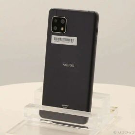 【中古】SHARP(シャープ) AQUOS sense5G 64GB ブラック SHG03 auロック解除SIMフリー 【344-ud】