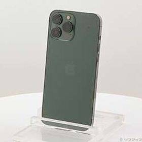 〔中古品〕 iPhone13 Pro Max 1TB アルパイングリーン MNCX3J／A SIMフリー ［6.7インチ有機EL／Apple A15］〔中古品〕 iPhone13 Pro Max 1TB アルパイングリーン MNCX3J／A SIMフリー ［6.7インチ有機EL／Apple A15］