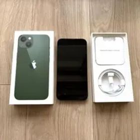 【美品】iPhone13 本体 グリーン 128GB SIMフリー