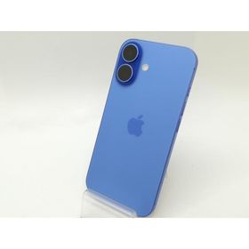 【中古】Apple 国内版 【SIMフリー】 iPhone 16 128GB ウルトラマリン MYDU3J/A【静岡】保証期間１ヶ月【ランクA】