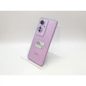 【中古】Oppo ymobile 【SIMフリー】 OPPO Reno11 A コーラルパープル 8GB 128GB【ECセンター】保証期間1ヶ月【ランクA】