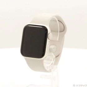 【中古】Apple(アップル) Apple Watch SE 第2世代 GPS 40mm スターライトアルミニウムケース スターライトスポーツバンド 【344-ud】