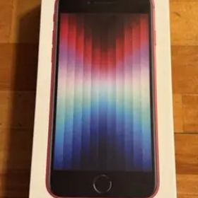 ジャンク品 iPhone SE 第3世代 128GB (PRODUCT)RED