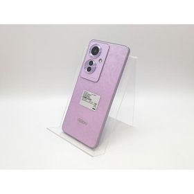 【中古】Oppo ymobile 【SIMフリー】 OPPO Reno11 A コーラルパープル 8GB 128GB【ECセンター】保証期間１ヶ月【ランクA】