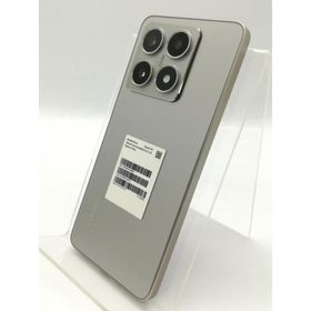 【中古】【赤ロム保証あり】Xiaomi UQmobile 【SIMフリー】 Xiaomi 14T 12GB 256GB チタングレー XIG07【秋葉4号】保証期間１ヶ月【ランクA】