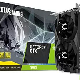 【中古】【非常に良い】ZOTAC Gaming GeForce GTX 1660 6GB GDDR5 192ビットゲームグラフィックカード 超コンパクト ZT-T16600F-10L