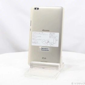 【中古】HUAWEI(ファーウェイ) dtab compact 32GB ゴールド d-02K docomo 【198-ud】