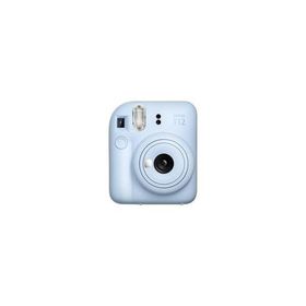 「訳あり品-外装箱傷あり」新品 インスタントカメラ instax mini 12 チェキ [パステルブルー]