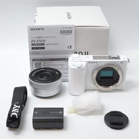 ソニー SONY VLOGCAM ZV-E10M2K パワーズームレンズキット ホワイト