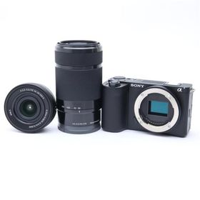 《美品》SONY VLOGCAM ZV-E10 II ダブルズームレンズキット ZV-E10M2X B