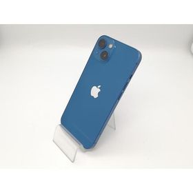 【中古】Apple au 【SIMフリー】 iPhone 13 128GB ブルー MLNG3J/A【アリオ倉敷】保証期間１ヶ月【ランクC】
