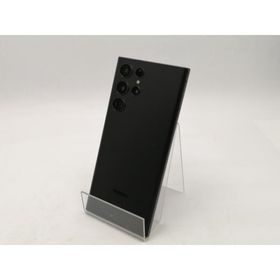 【中古】SAMSUNG au 【SIMフリー】 Galaxy S22 Ultra ファントムブラック 12GB 256GB SCG14【ECセンター】保証期間１ヶ月【ランクC】