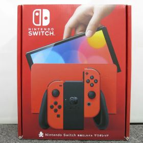 【全品ポイント10倍！要エントリー】ニンテンドー Nintendo Nintendo Switch （有機ELモデル） マリオレッド HEG-S-RAAAA 【中古】