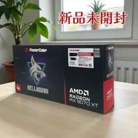 Power Color Hellhound AMD Radeon RX9070XT 16G-L/OC グラフィックボード 16GB GDDR6 PCIe5.0 DisplayPort HDMI